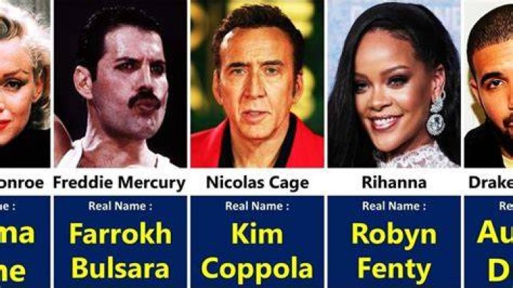 A List Of Captivating Celebrity Names
