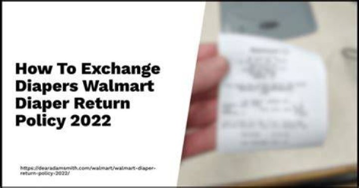 Easy Diaper Exchanges: No Receipt Required!