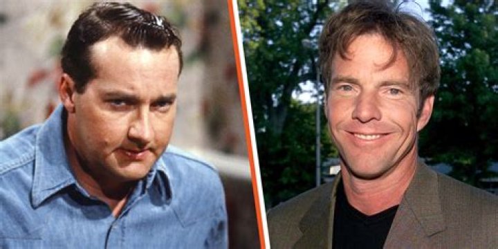 LR) Actor/brothers Dennis and Randy Quaid from the offBroadway