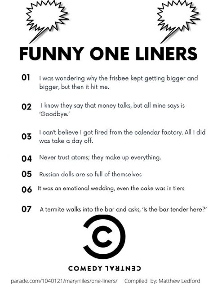 Make Him Melt With These Hilarious One-Liners