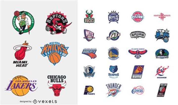 NBA Team Vector Logos • Market Your PSD Mockups for logos