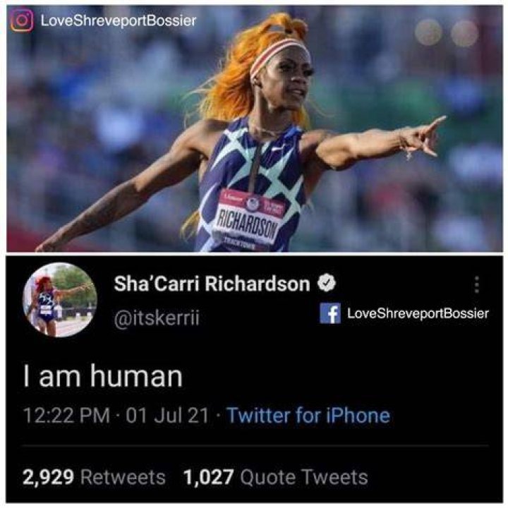 Sha&rsquo;Carri Richardson Could Miss the Olympics After Testing Positive for