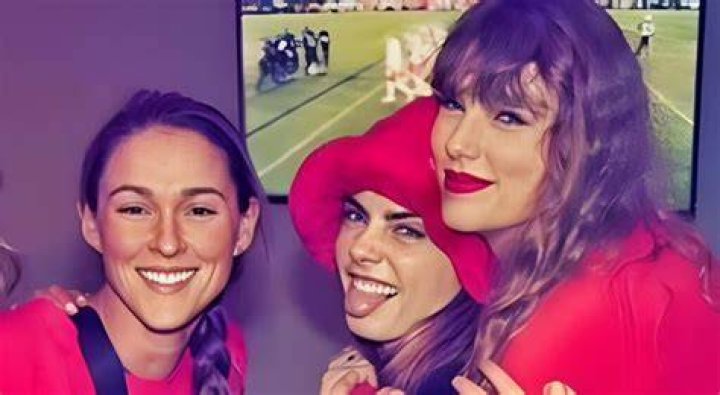 Taylor Swift and Kylie Kelce have quashed any rumors of an