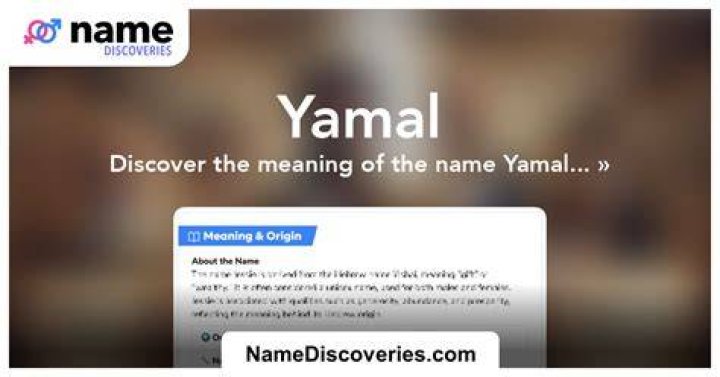 Unveiling The Essence: Yamal Name Meaning In Arabic